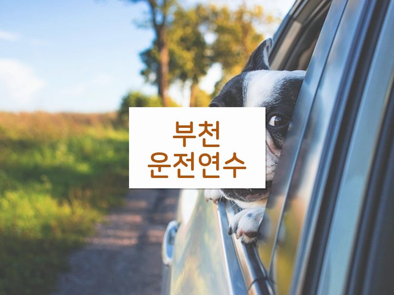 부천운전연수 후기