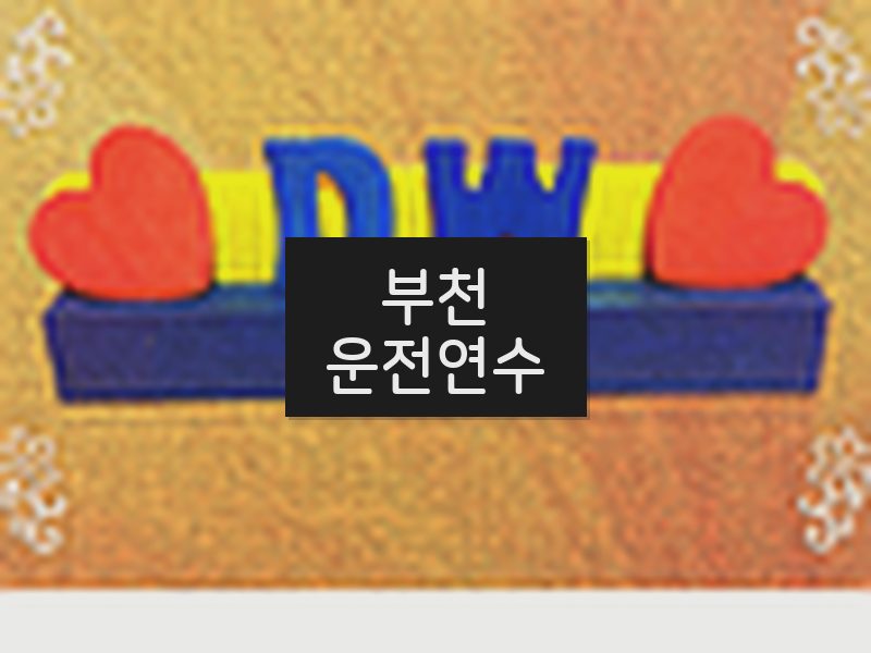 부천운전연수 후기
