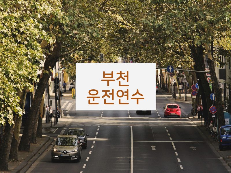 부천운전연수 후기