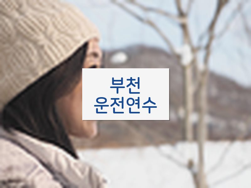 부천운전연수 후기