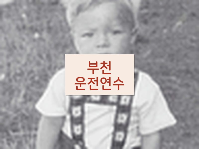 부천운전연수 후기