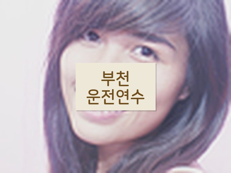 부천운전연수 후기