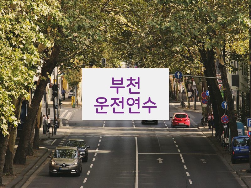 부천운전연수 후기