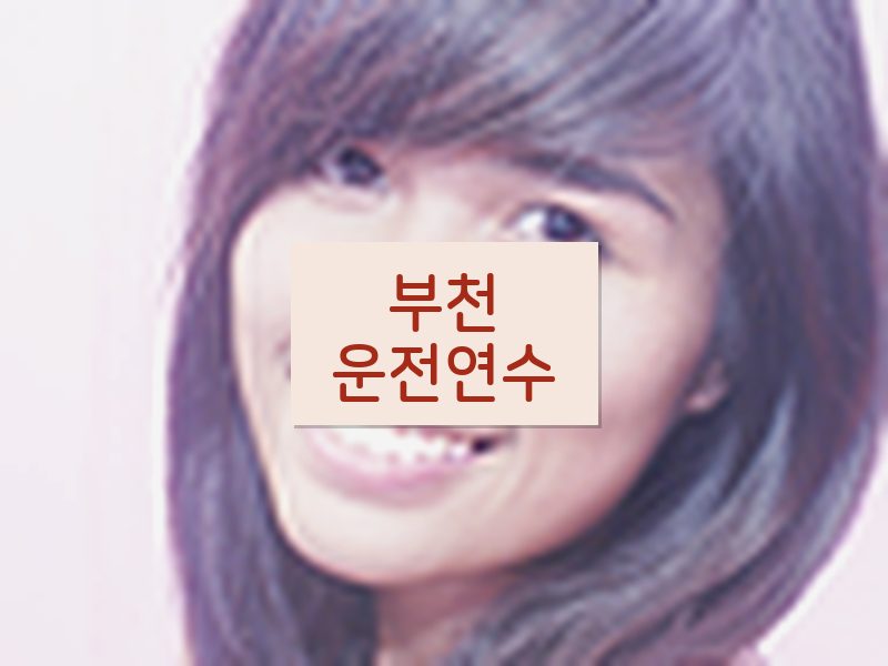 부천운전연수 후기