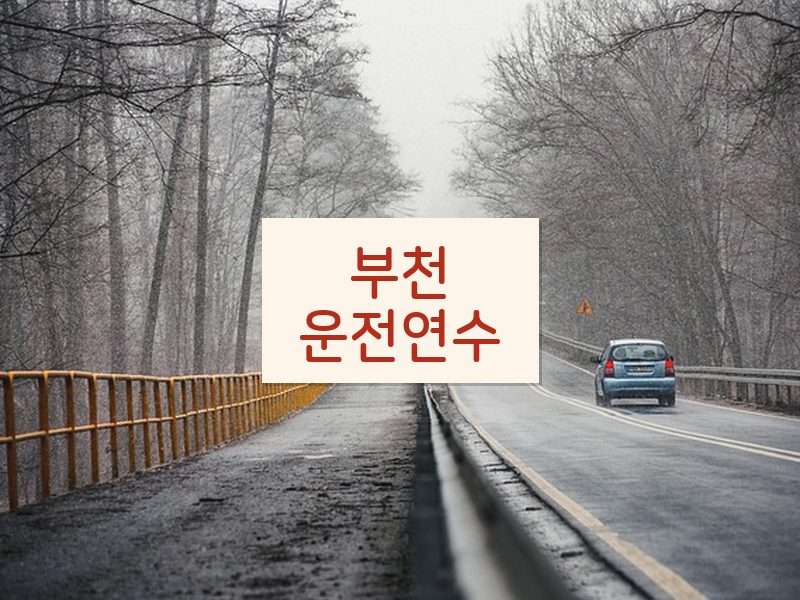 부천운전연수 후기