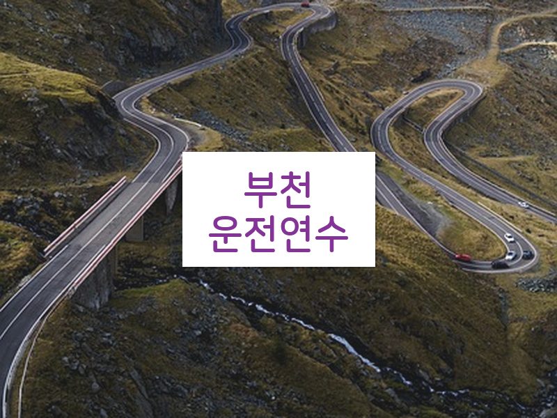 부천운전연수 후기