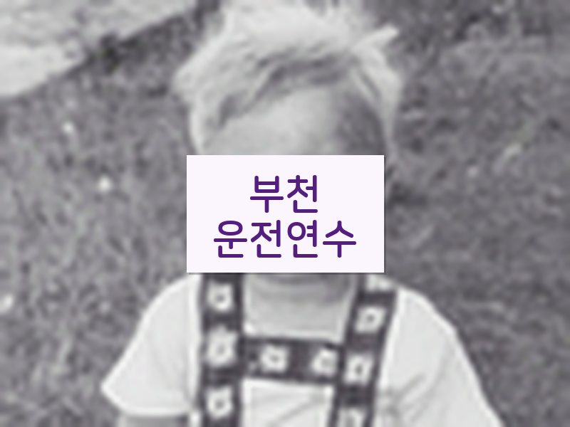 부천운전연수 후기