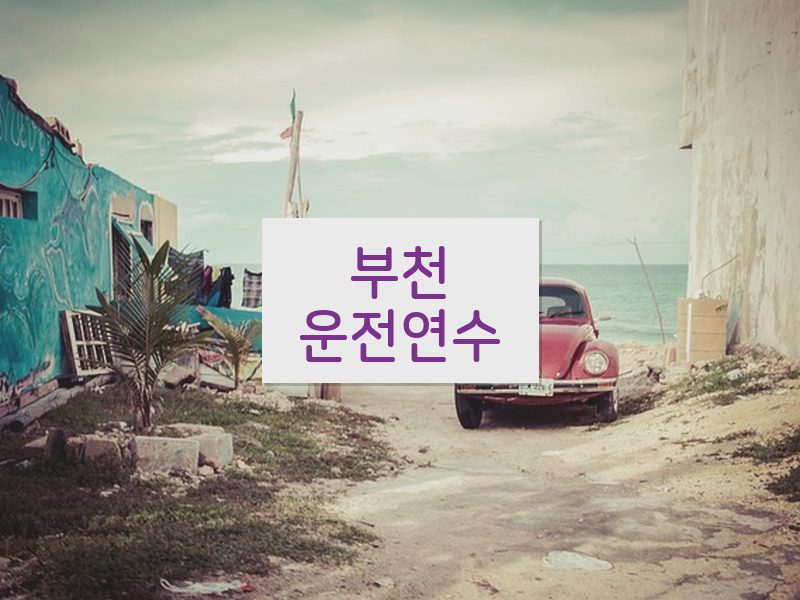 부천운전연수 후기