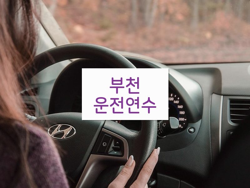 부천운전연수 후기