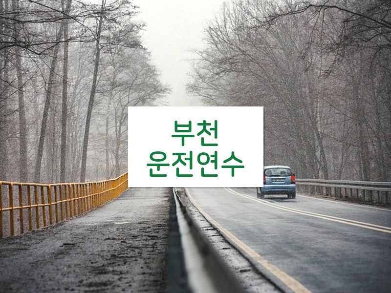부천운전연수 후기