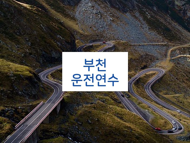 부천운전연수 후기
