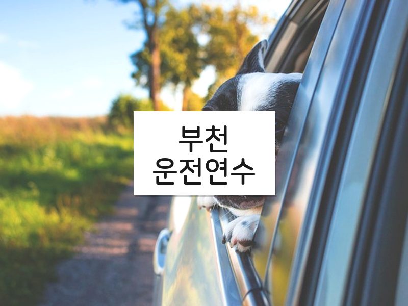 부천운전연수 후기