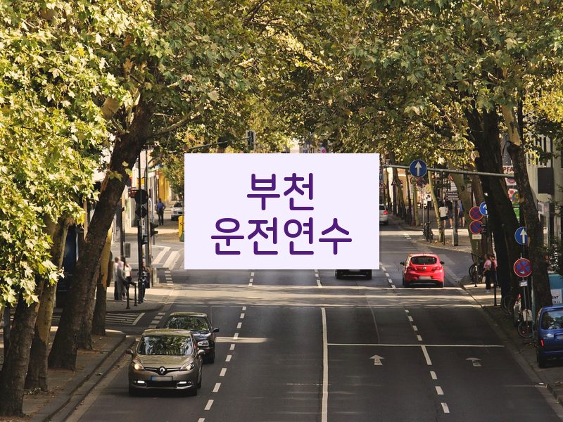 부천운전연수 후기