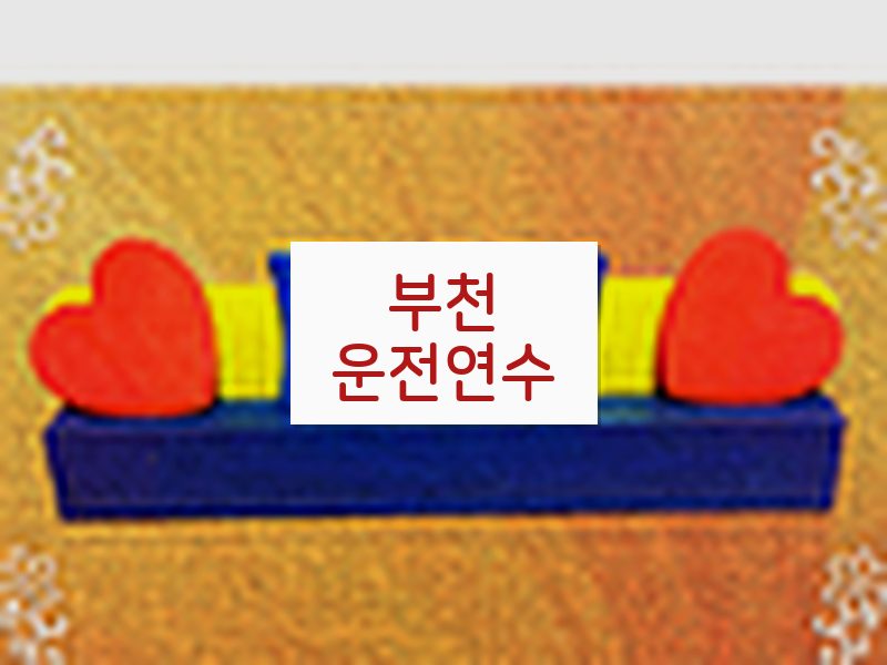 부천운전연수 후기