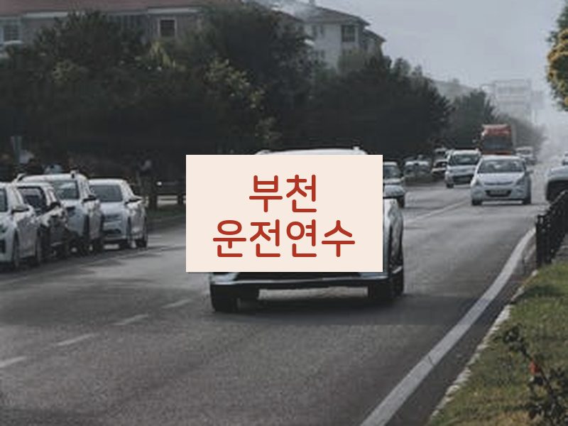 부천운전연수 후기