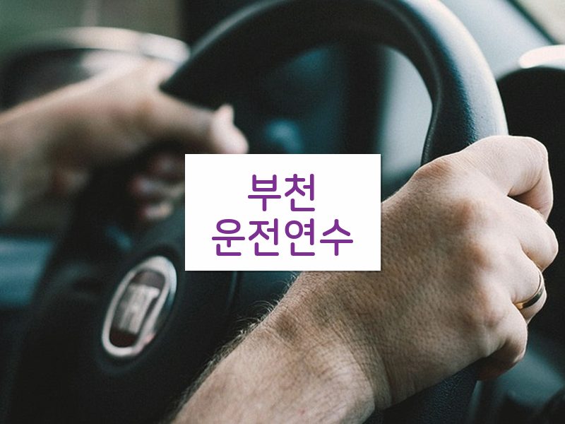 부천운전연수 후기