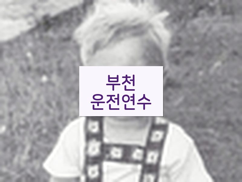 부천운전연수 후기