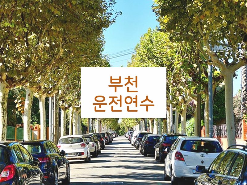부천운전연수 후기