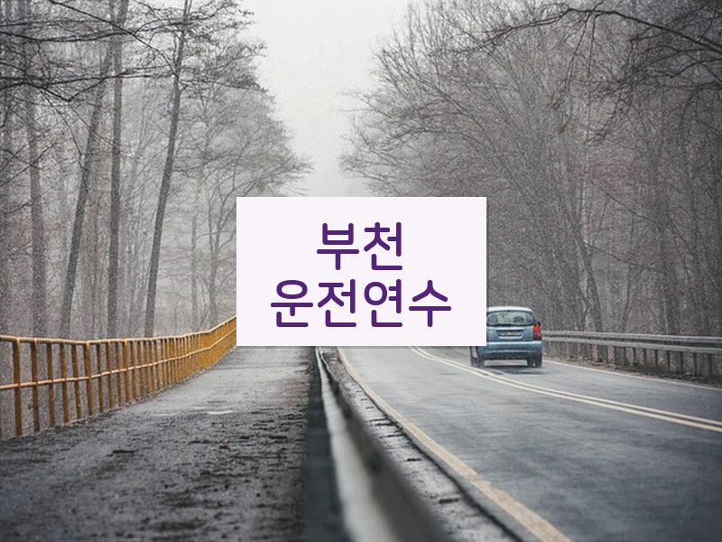 부천운전연수 후기