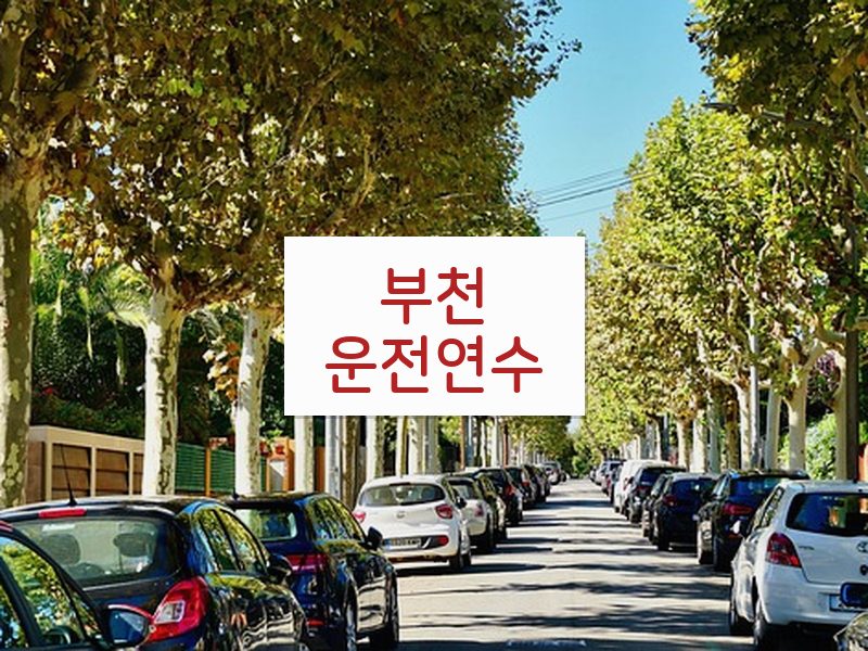 부천운전연수 후기