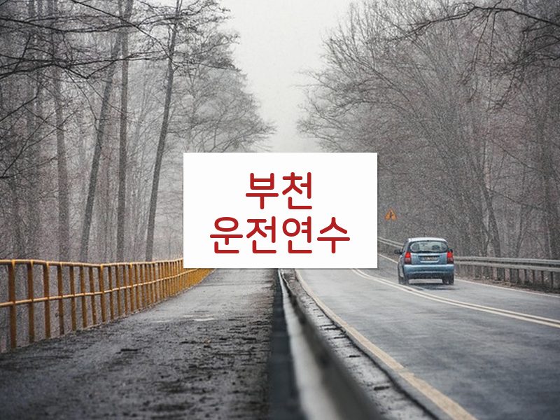 부천운전연수 후기